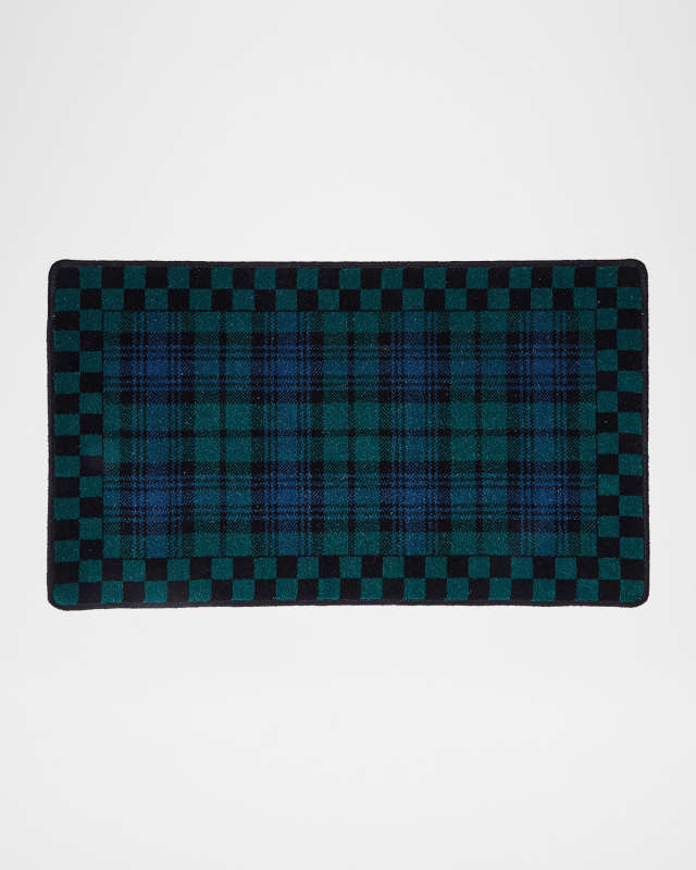 Tartan Black Watch Rug, 2' x 4'
